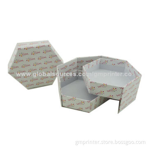 Custom Printing and Packaging Design Service, Made of Paper Material, 115*115*70mm Size